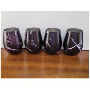 18oz Stainless Steel Stemless Glasses, Set of 4